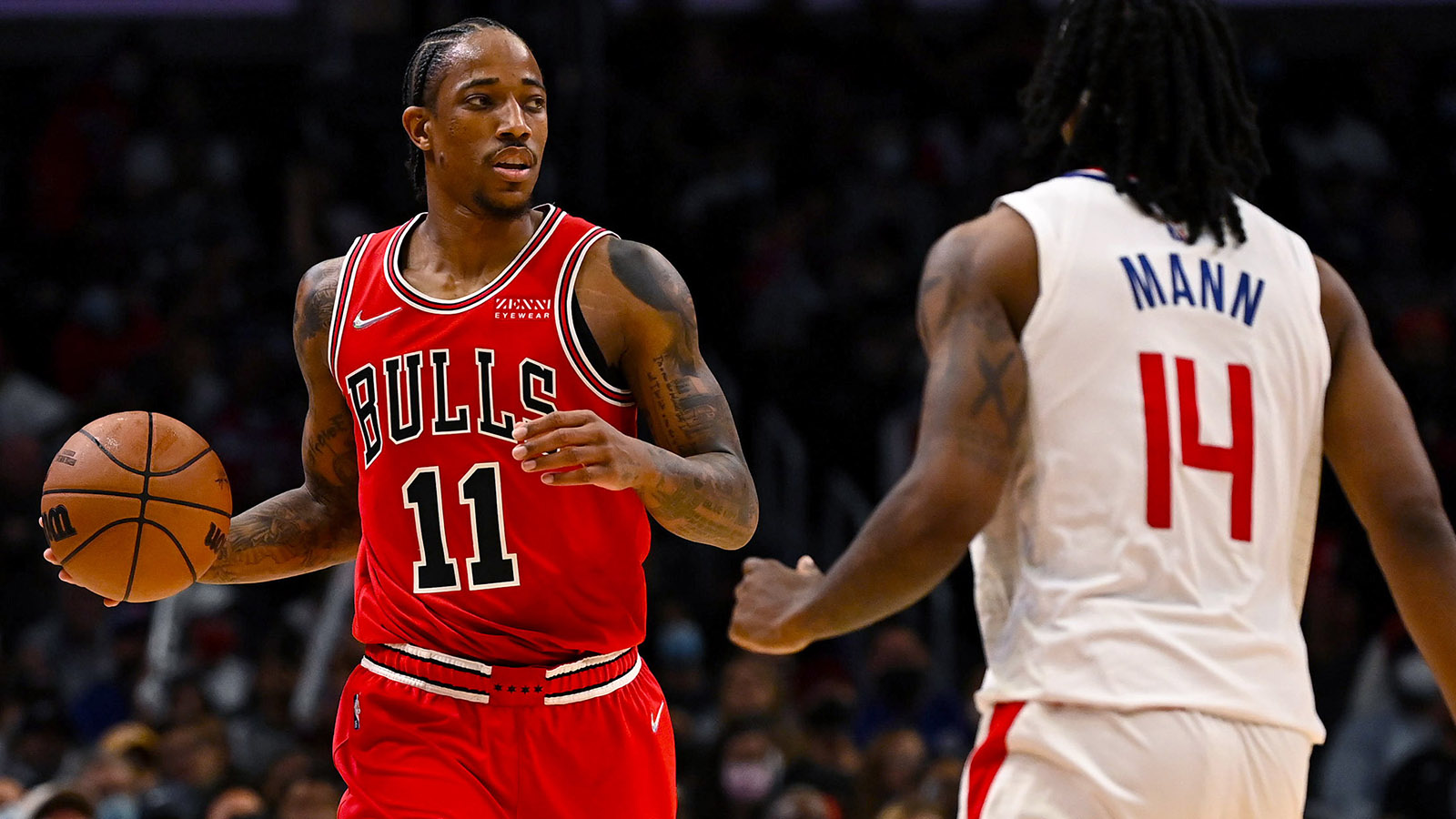 DeMar DeRozan of the Bulls